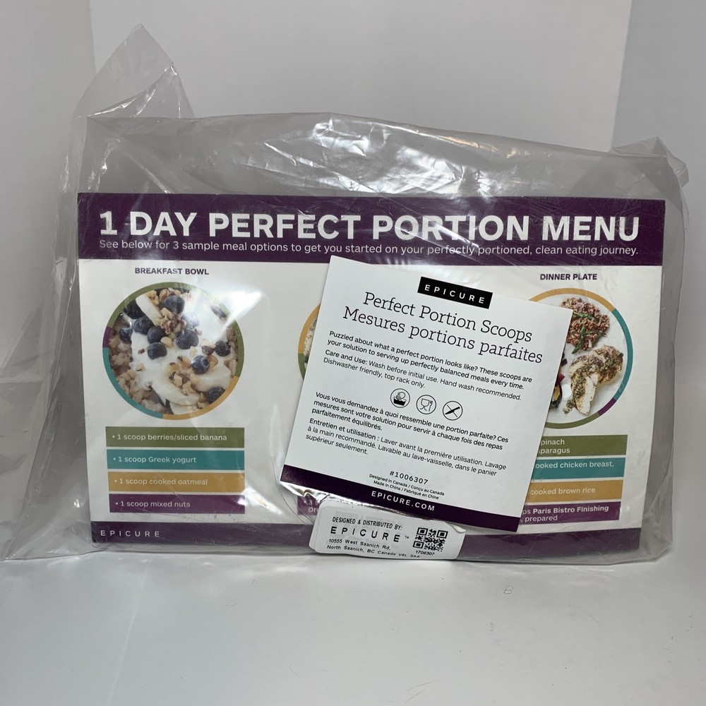 Epicure Perfect Portion Scoops, NEW