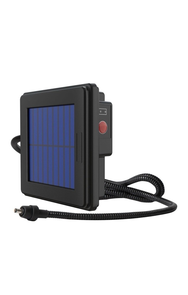 6V Deer Feeder Solar Panel Charger with 5FT Weatherproof Cable