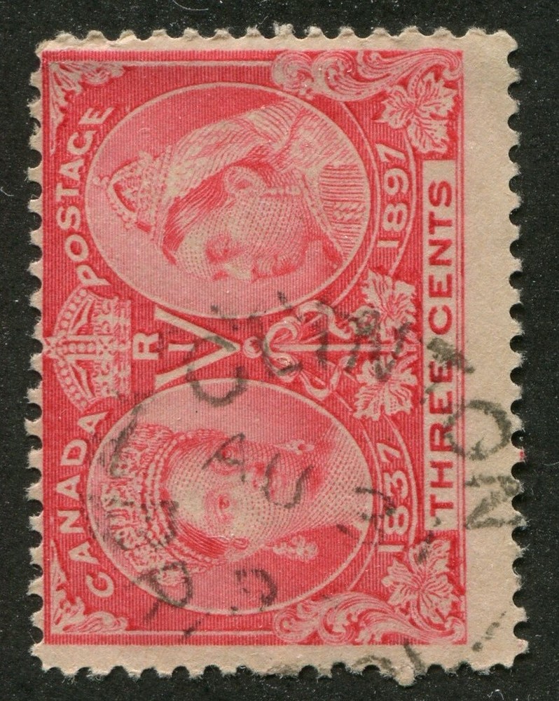 B.C. Split Ring Town Cancel "CLINTON"