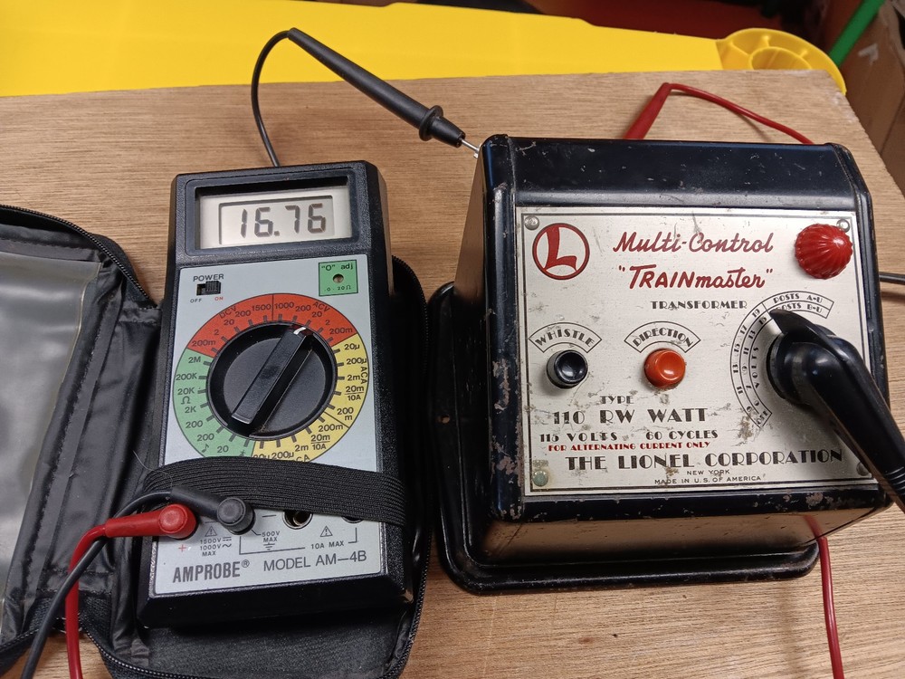 Working Lionel Multi-Control TRAINmaster Transformer Type RW 110 Watts
