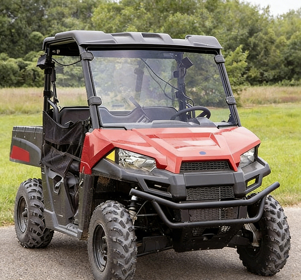Front Windshield UTV Scratch-Resistant for Polaris Ranger Midsize 500 570 ETX EV