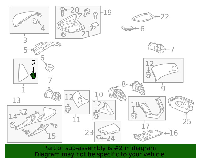 Genuine GM Multi-Purpose Clip 95965161