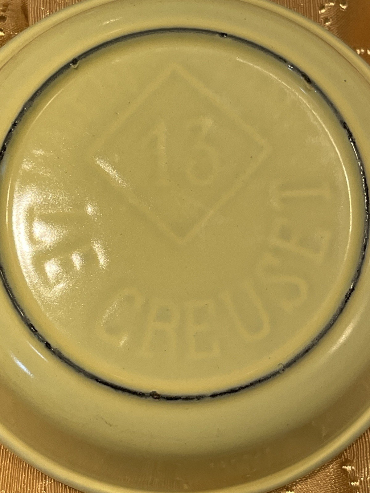 Le Creuset Enameled Cast Iron Yellow Casserole