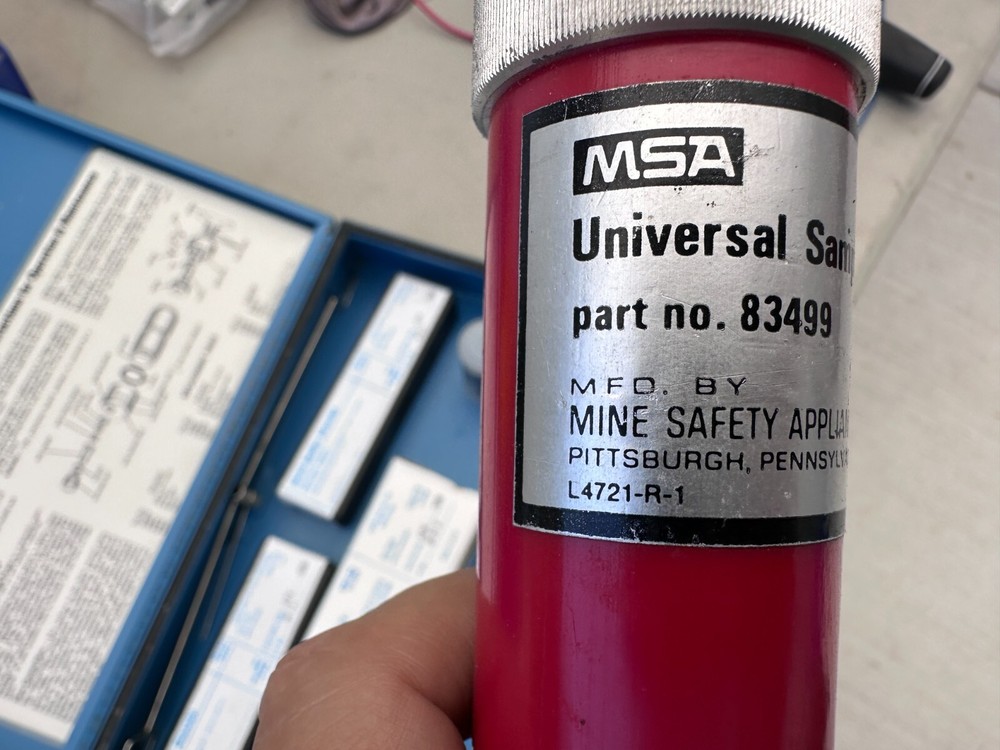 MSA 83500 Universal Testing Kit w/83499 Universal Sampling Pump