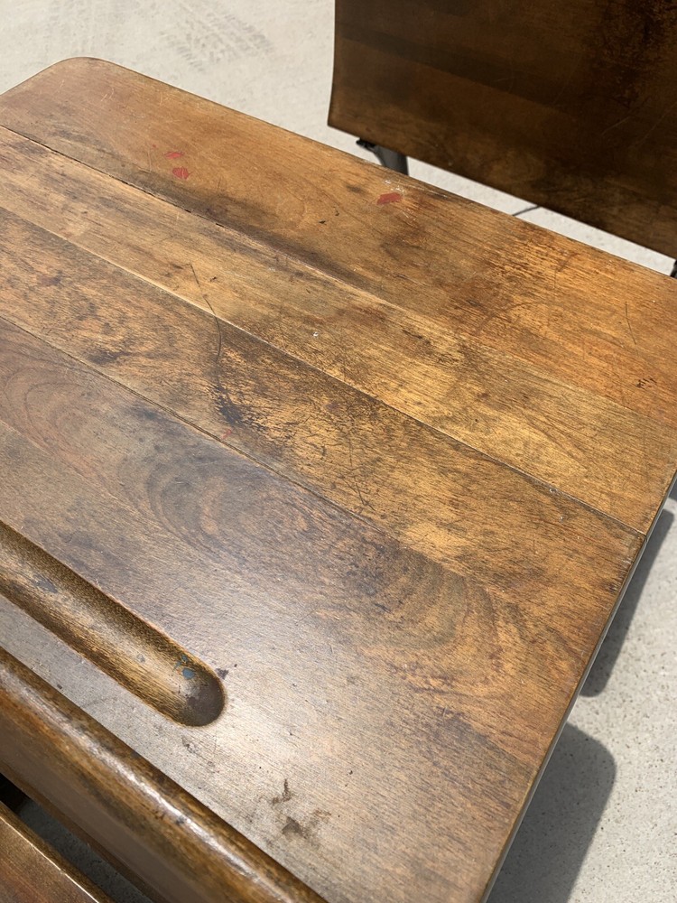 Antique School Desk