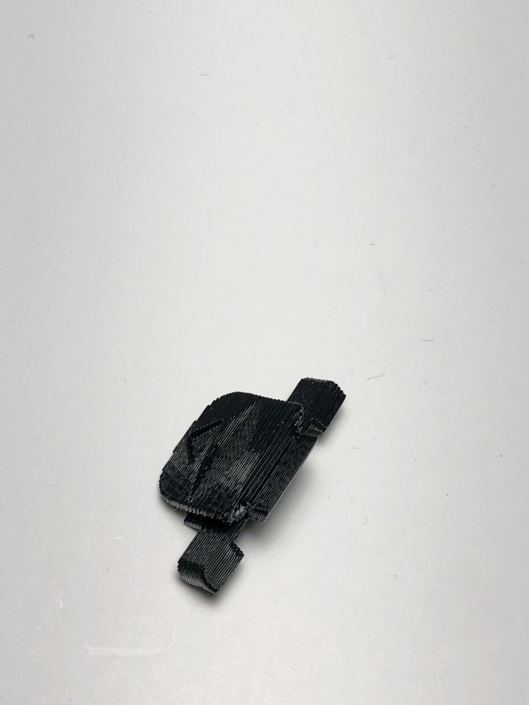 3D Printed Front Release Latch Slider Button for ICOM IC-7000 Transceiver