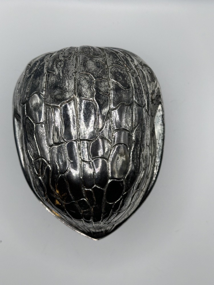 F B Rogers Silver Co Walnut Box 2 piece Trinket Box