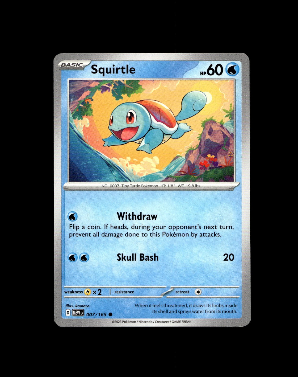 Squirtle Wartortle Blastoise Pokemon Card! Holo/Reverse Holo EX Full Art Cards!