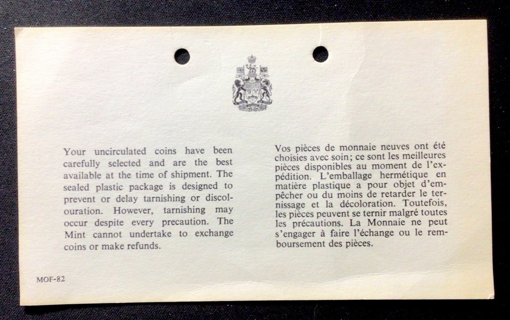 1964 Canada PL Set! COA And Enevelope! Silver! ENN Coins