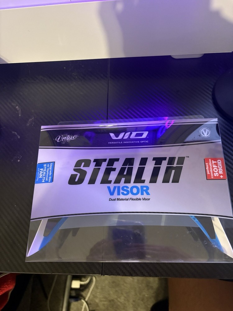 Virtue Vio Visor - Cyan/White