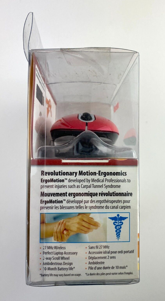 Ergomotion Optical Motion Mouse Maxell