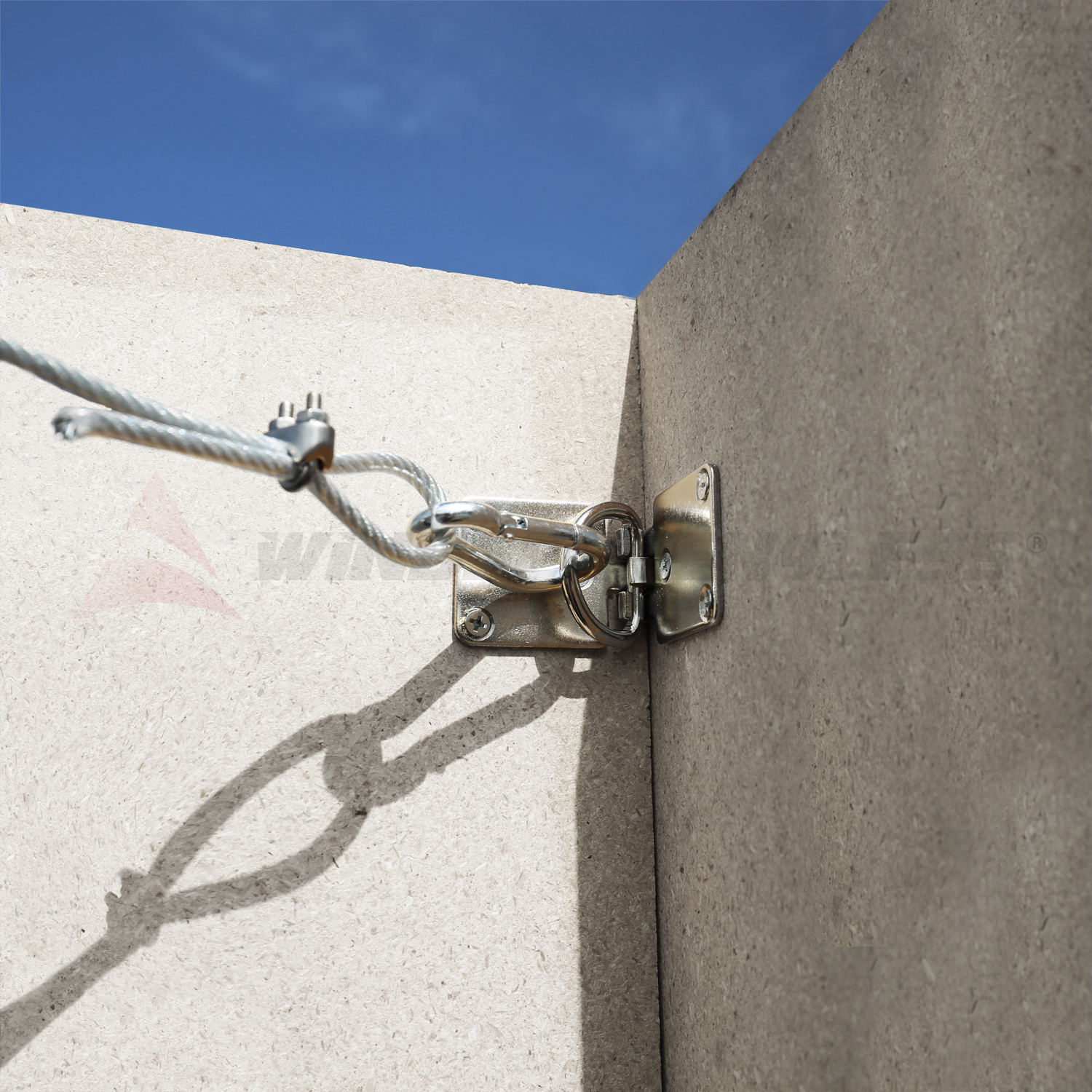 6" 8" Square Triangle Sun Shade Sail Stainless Steel Hardware Installation Kit