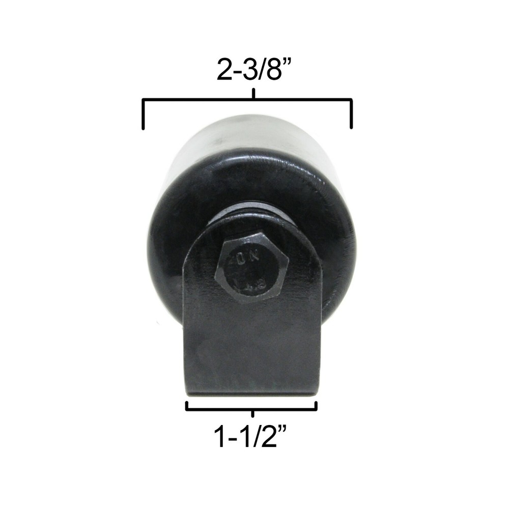 GatorPro 3" Plastic Gate Roller Top Guide Sliding Rolling Slide Non Marking