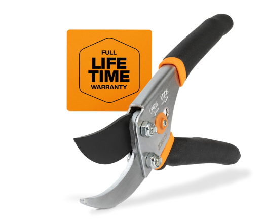 Garden Clippers Pruning Shears Plant Cutting Sharp Precision Long Lasting 5/8"