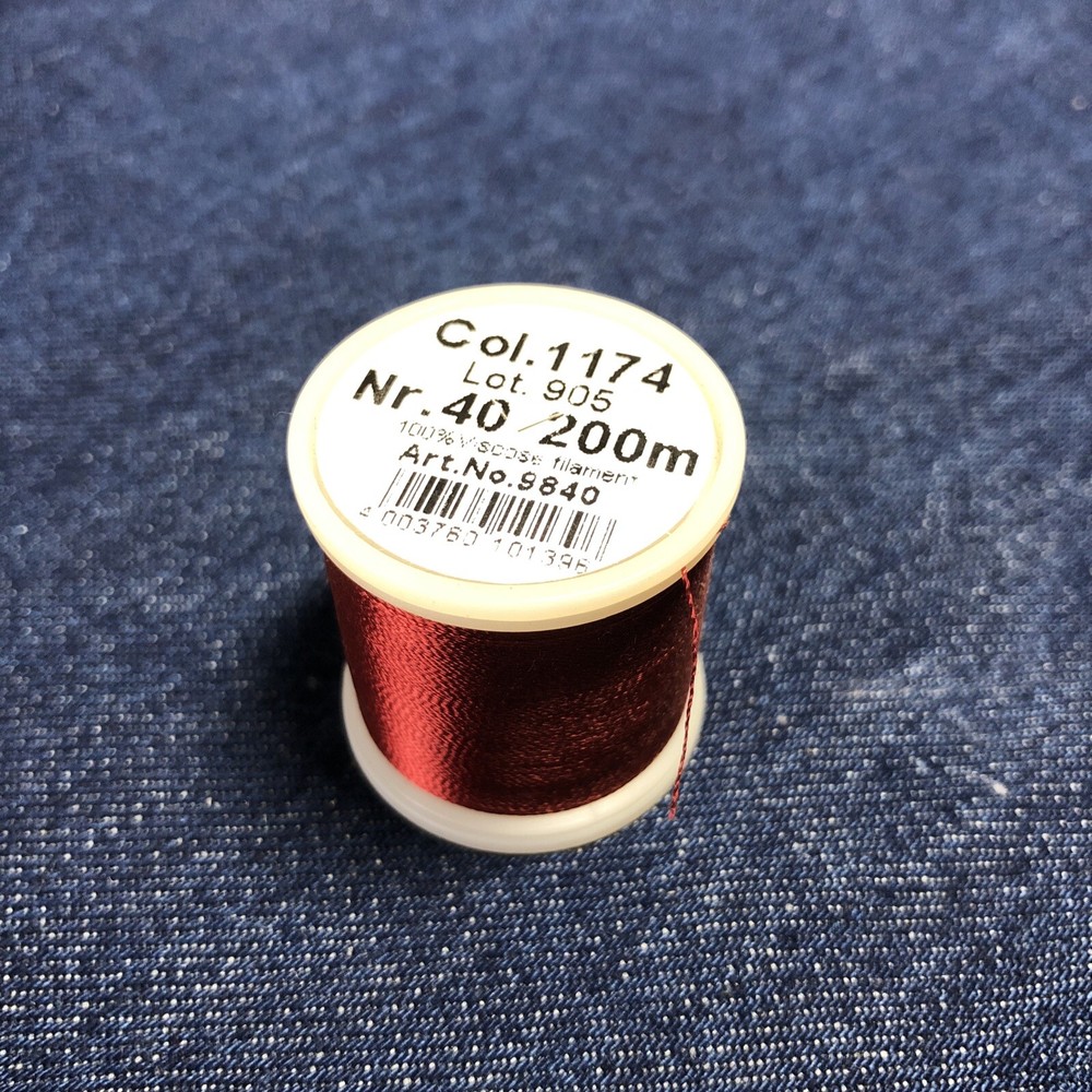 24 Spools Madeira Rayon Thread No. 40