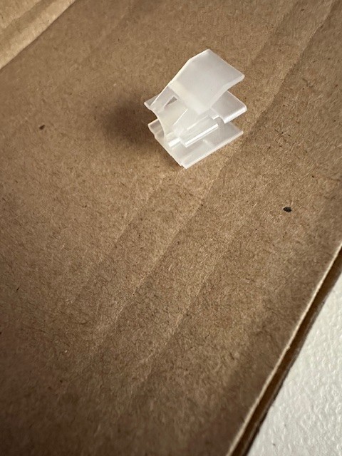 Fiber Optic LC DUPLEX CLIPS 200 Pieces