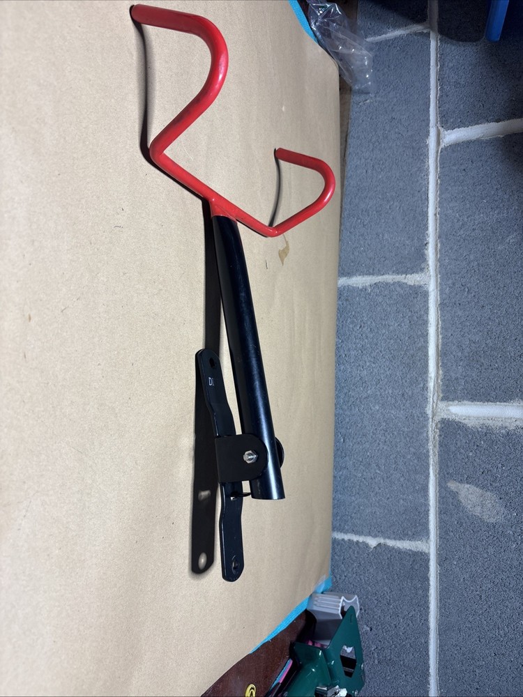 Dirza Foldable Bicycle Wall Mount Hanger Horizontal Bike Storage Never Used