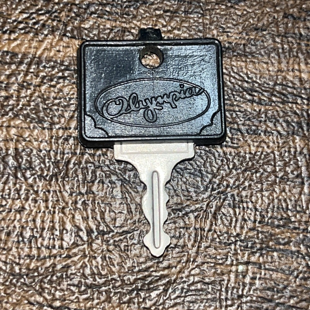 OLYMPIA KEY Silver Black Plastic Top