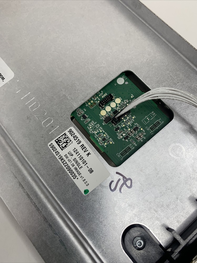 Sub-Zero Wolf E Series Oven Control Panel or UIM Replacement 829921, Stainless