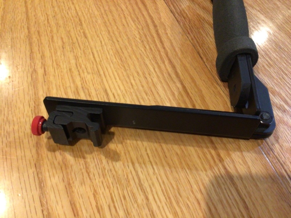 Camera C Bracket Mount with Grip C-Bracket Flash Cold Shoe Mount