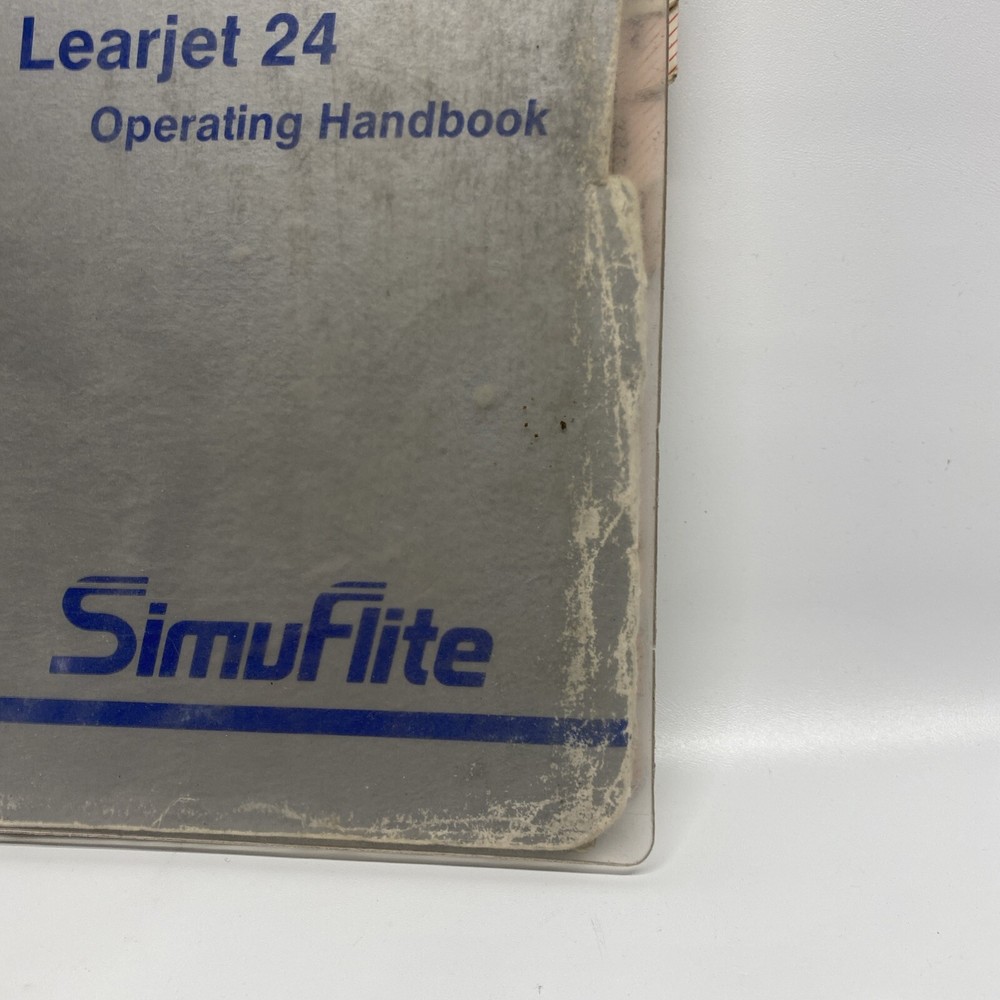 LearJet 24 Operating Handbook SimuFlite