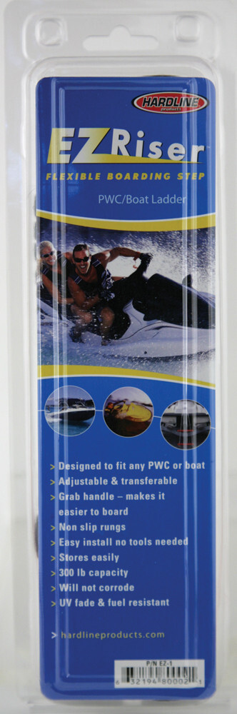 HARDLINE "EZ RISER JET STEP" PWC BOAT ROPE LADDER WATERCRAFT JET SKI BOARDING