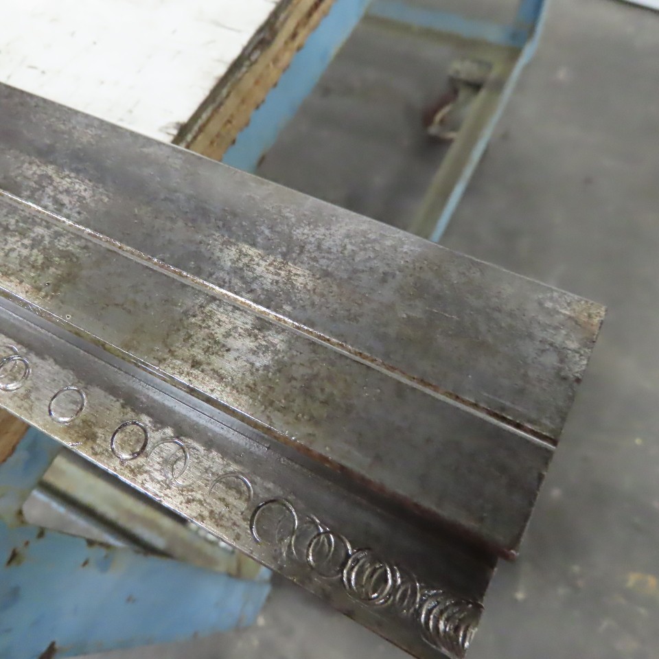 44-3/4" Press Brake 90° Forming V Angle Die Block 1/2" Tang 2-3/8"H