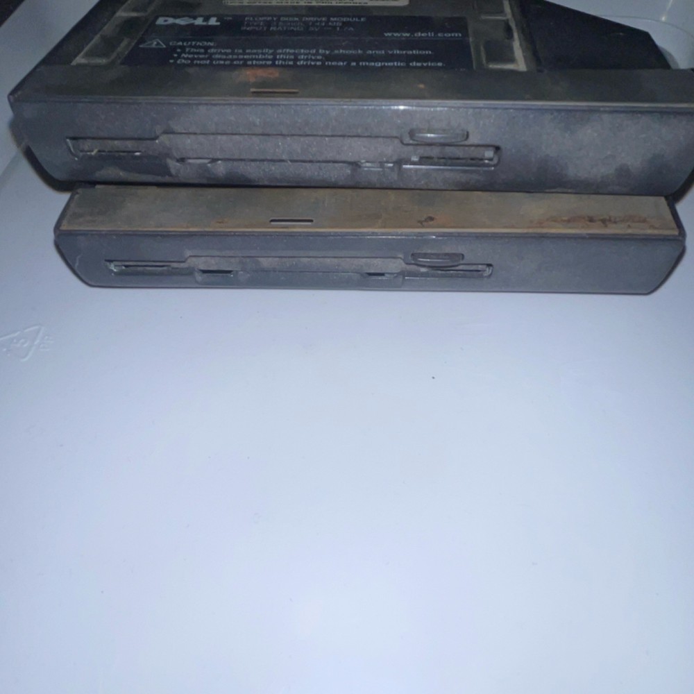 2 - Dell 3.5in Floppy Disk Laptop Modules