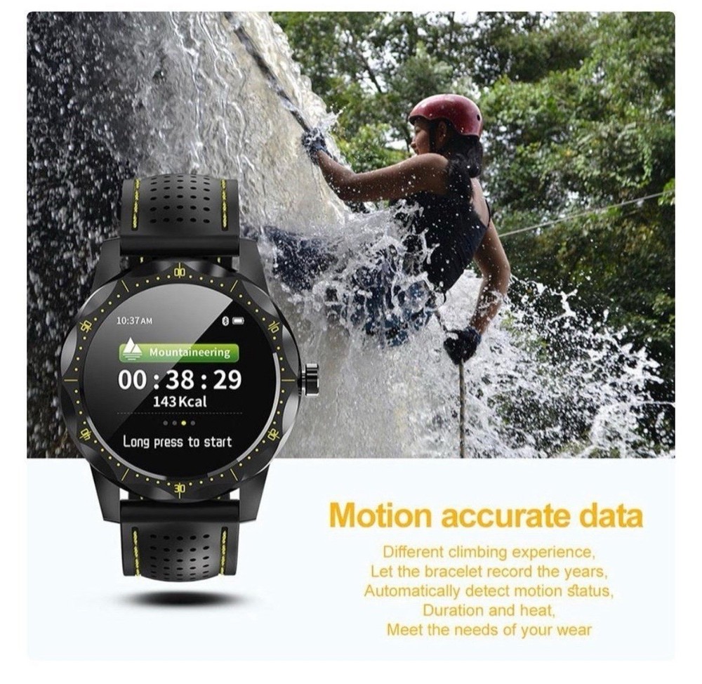Fit and Connected: IP68 Smartwatch Chic