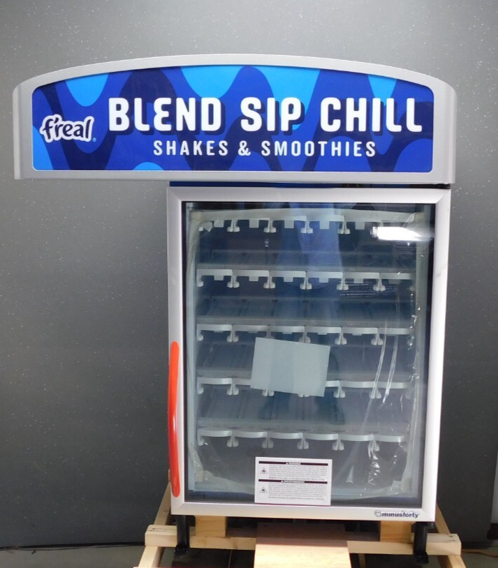 F'real Frozen Beverage Blending Bar Minus Forty Freezer Freal Milkshake Machine