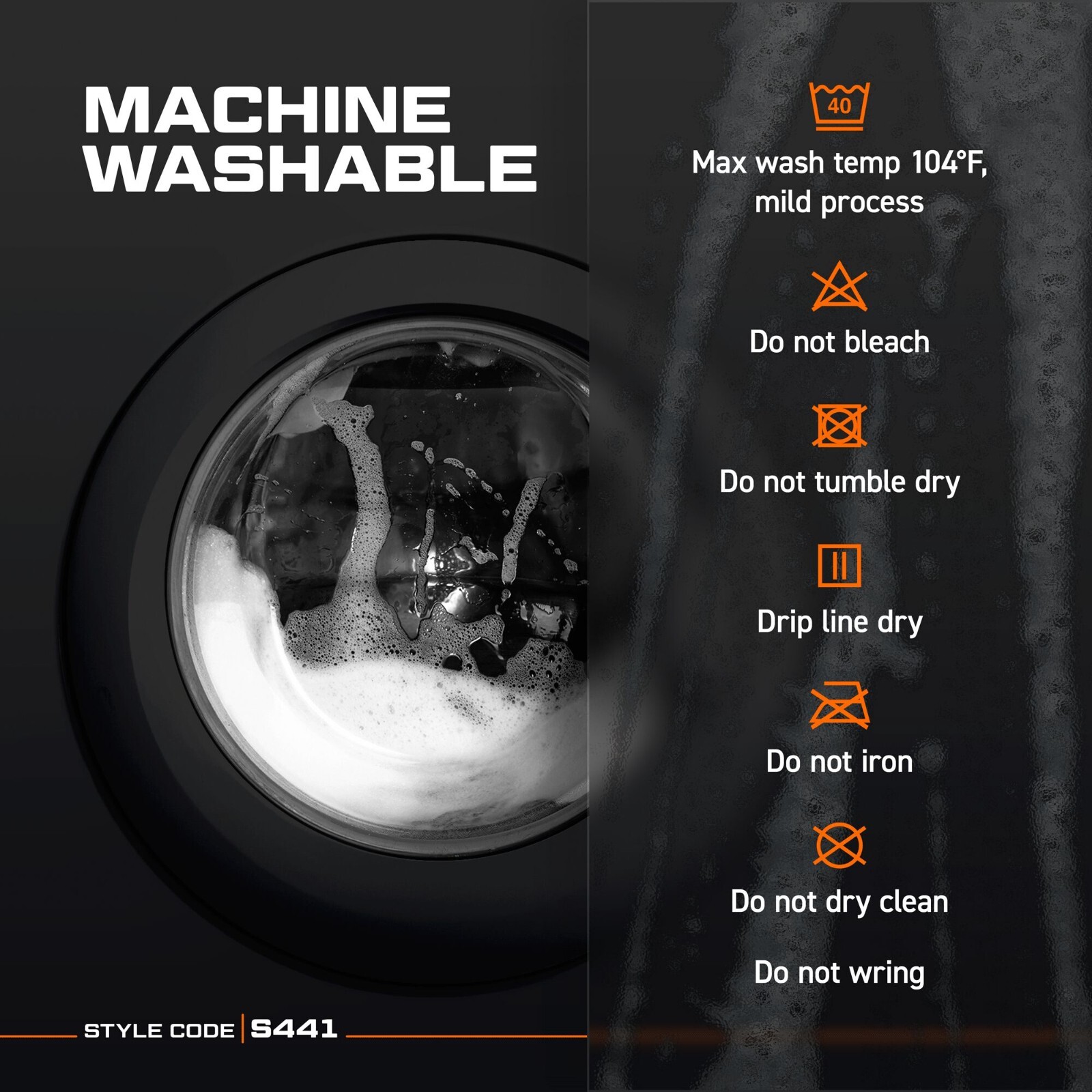 Portwest S441 Mens Waterproof Rain Pants Lightweight Adjustable Safety Overpants