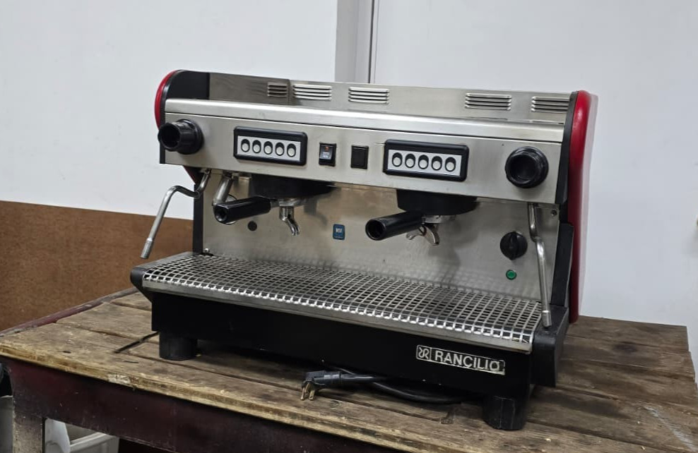 Rancilio 2 Group Espresso Coffee Machine Automatic Control Volumetric