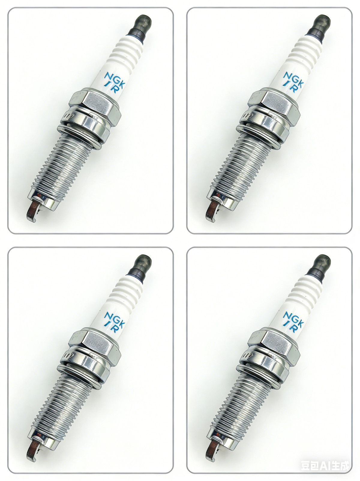 Set of 4 NGK 95710 Laser Iridium Spark Plugs DILZKR7B11GS fits Honda Acura New