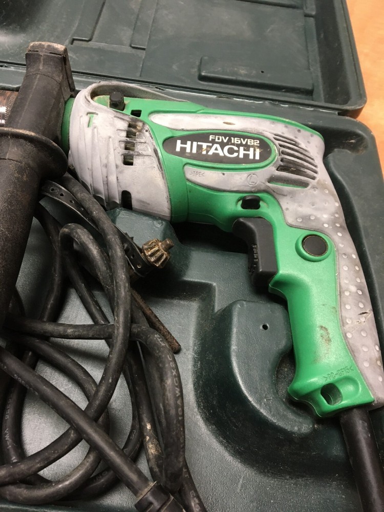HITACHI FDV 16VB2 hammer drill with case