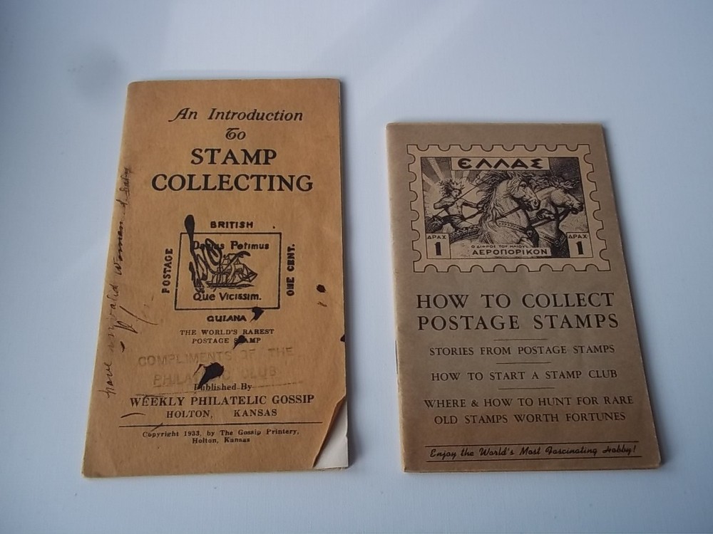 An Introduction to Stamp Collecting (1933) & How to Collect Postage Stamps-1951