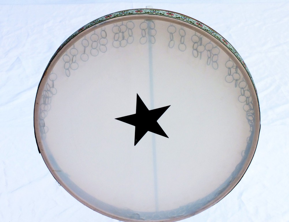Beautiful Frame Drum Daf, Erbane With Case