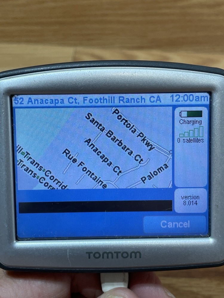 TomTom One N14644 Grey & Silver Portable 5" LCD Screen GPS Navigation System