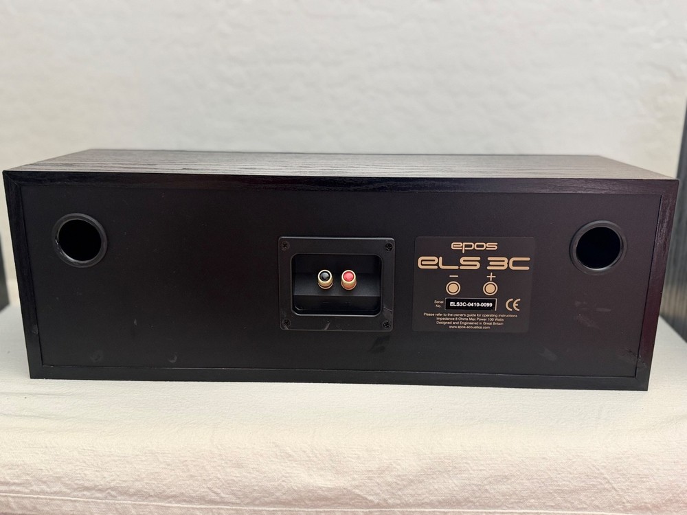 EPOS ELS 3C Center Speaker Maple - Tested Fully Working