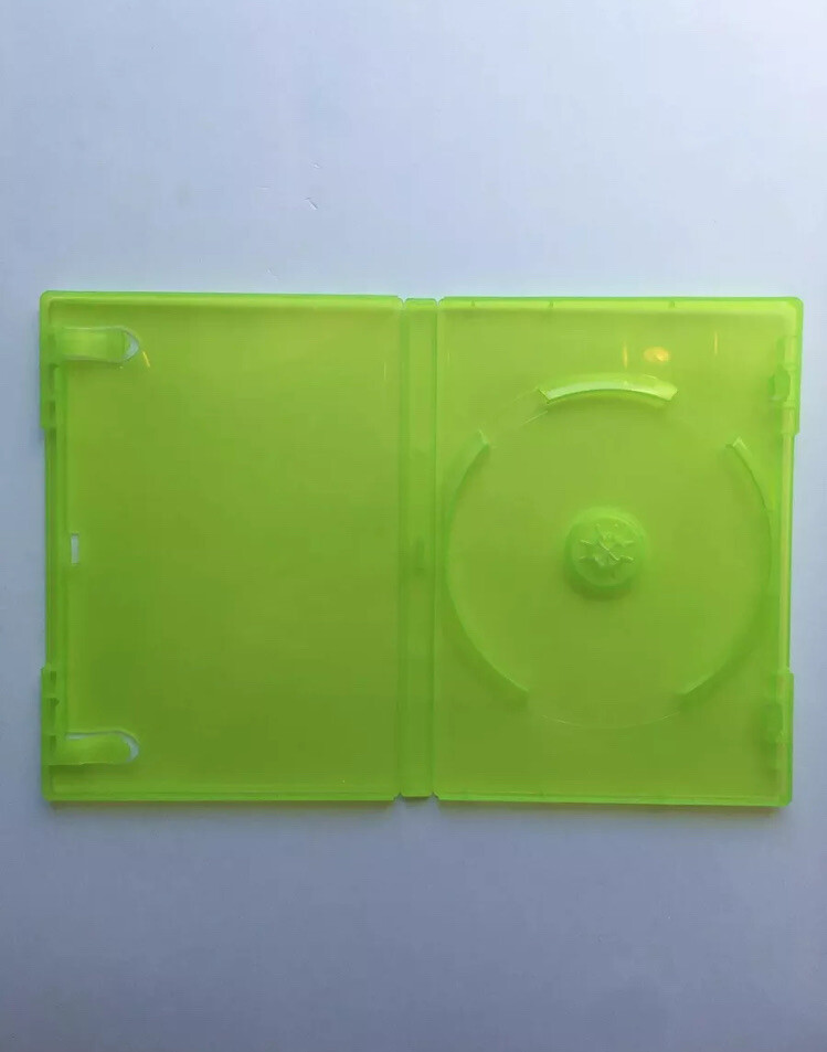 New 10 XBOX 360 Translucent Green Replacement Video Game Storage Shell Cases