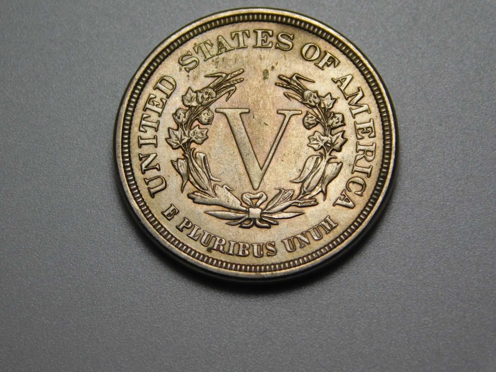 US COINS 1883 LIBERTY V NICKEL NO CENTS