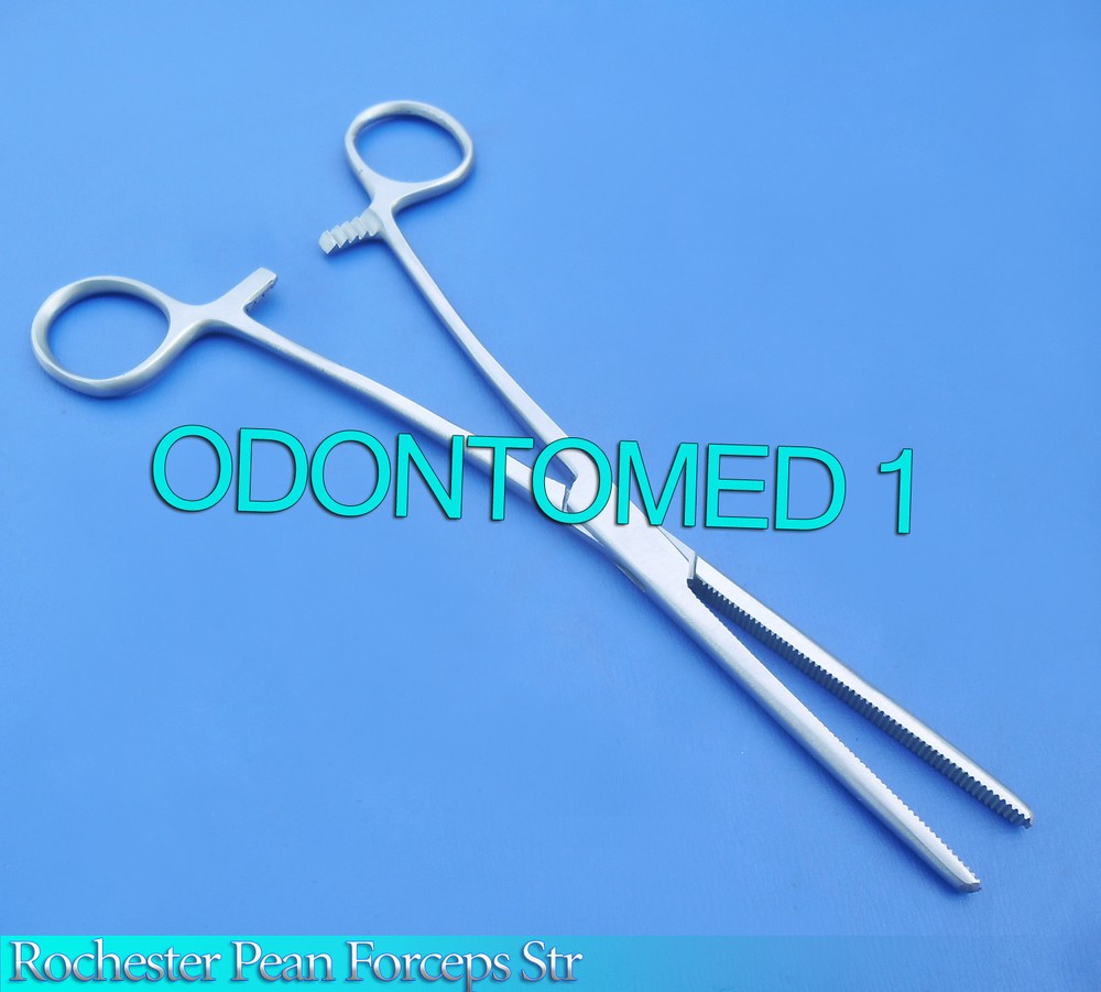 Rochester Pean Hemostat Locking Forceps 7" Str