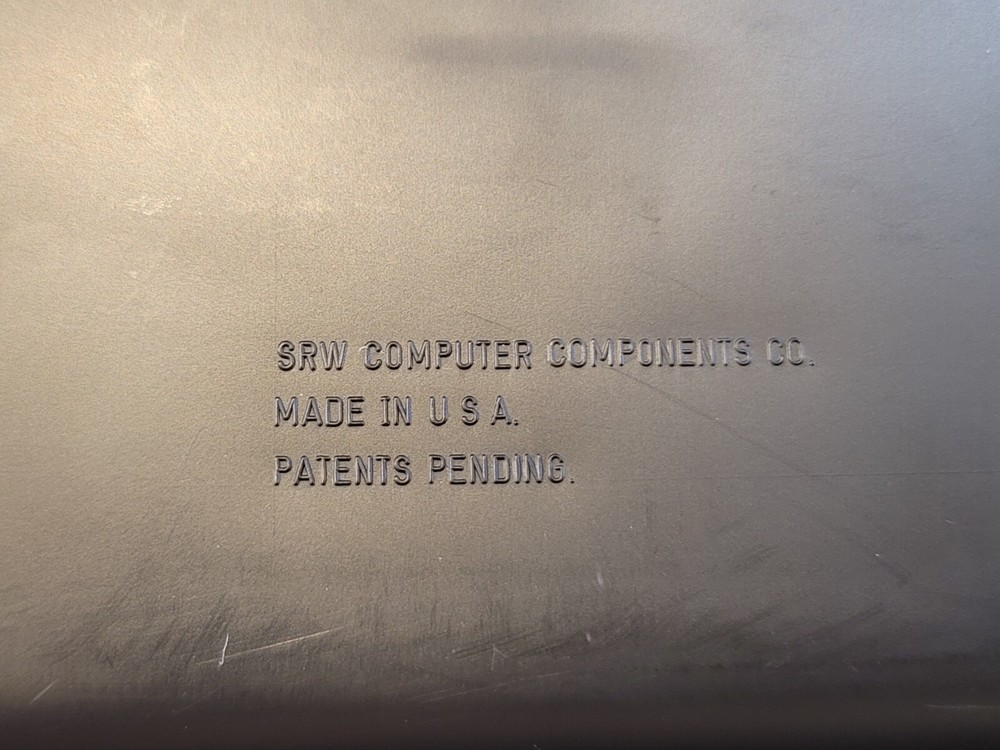 SRW Minidex 78 5.25" FLOPPY DISK HOLDER Works with Apple II Commodore BASF