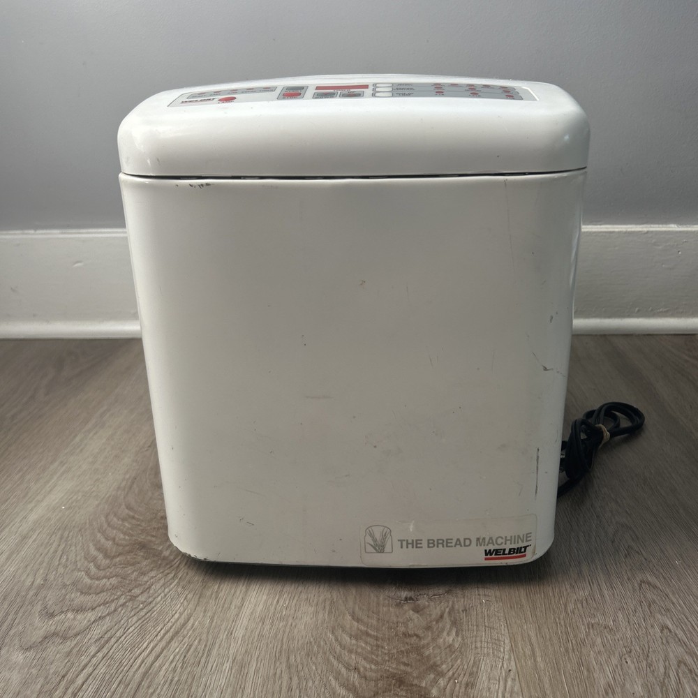 Welbilt The Bread Machine Maker ABM600 White 2lb Loaf Automatic Tested Working