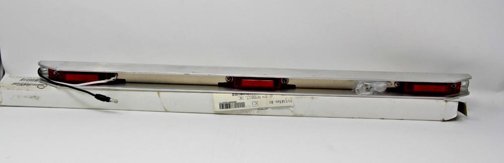 35 Series 1"x4" Red Rectangular Bolt-on Mount LED Identification Light Bar