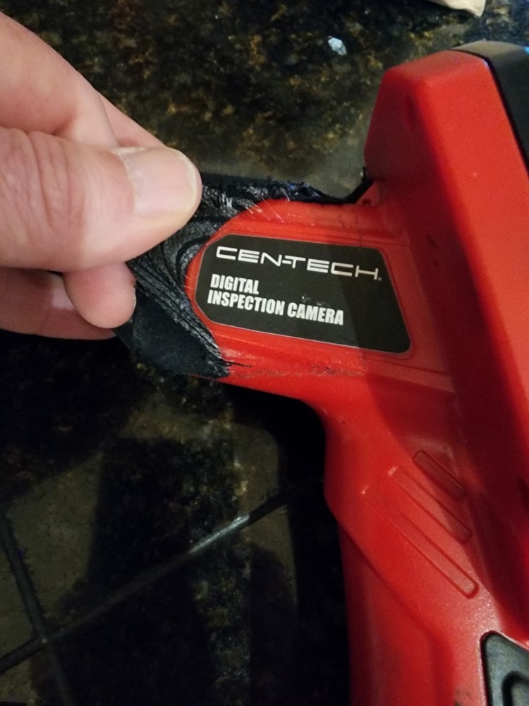 CEN-TECH Inspection Camera Borescope w/ Screen – Mechanic & Plumbing Tool