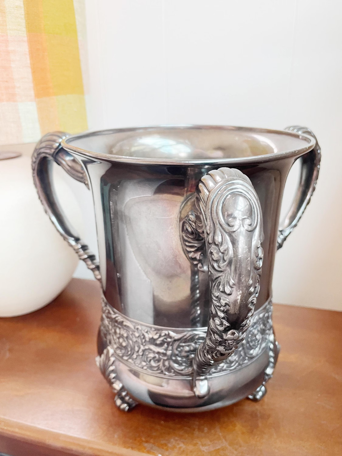 Antique 1898 Silverplated Princeton University Trophy