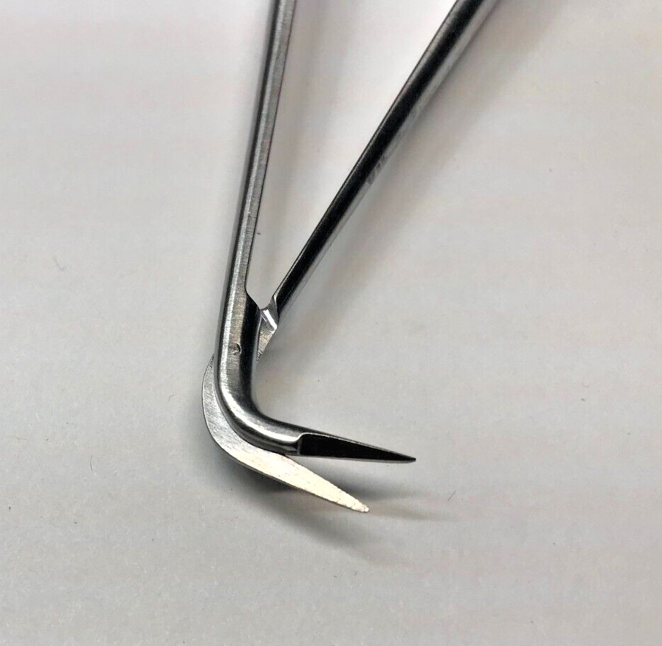 V. Mueller CH07456 Jacobson Spring-Handled Scissors, 90º Angled, 6.5"