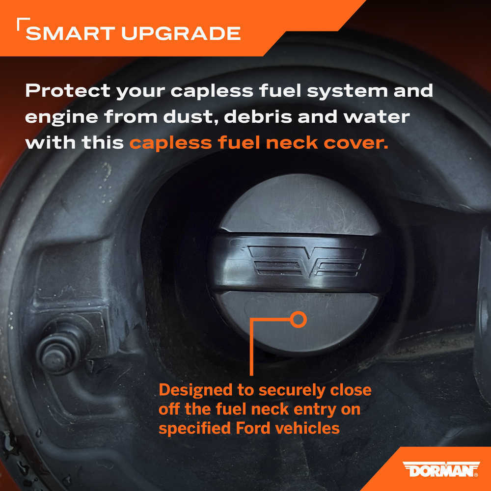 Capless Fuel Filler Dust Cap