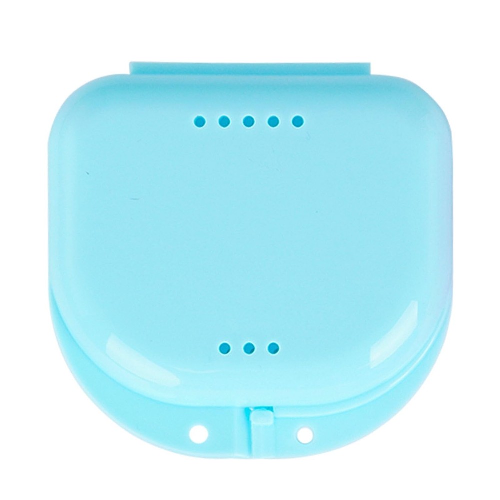 Dental Grade Trapezoid Denture Retainer Tooth Case Denture Storage Boxes