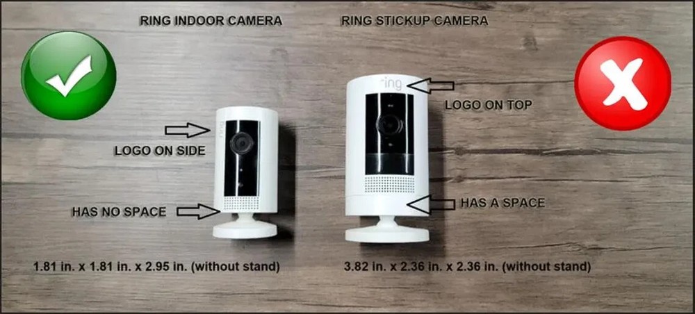 V2 Window Mount for Ring indoor camera with Suction Cups